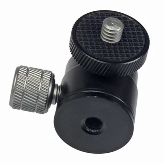 อลูมิเนียมอัลลอยด์ หัวบอลขาตั้งกล้อง 360° สกรู 1/4 ปรับมุมได้ แข็งแรง น้ำหนักเบา ใช้กับกล้องได้หลายรุ่น