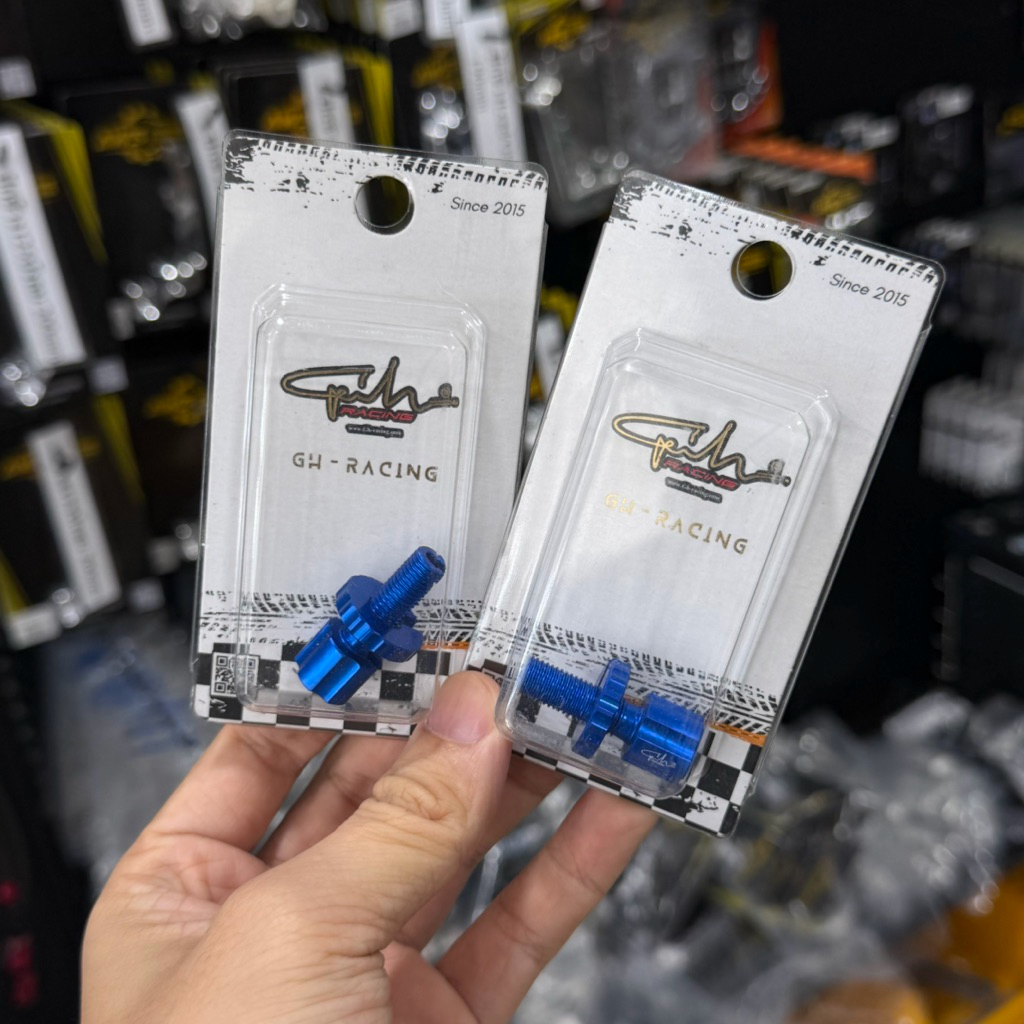 ตัวตั้งมือครัชGH Racing สีน้ำเงิน ใส่กับมือครัชTWM