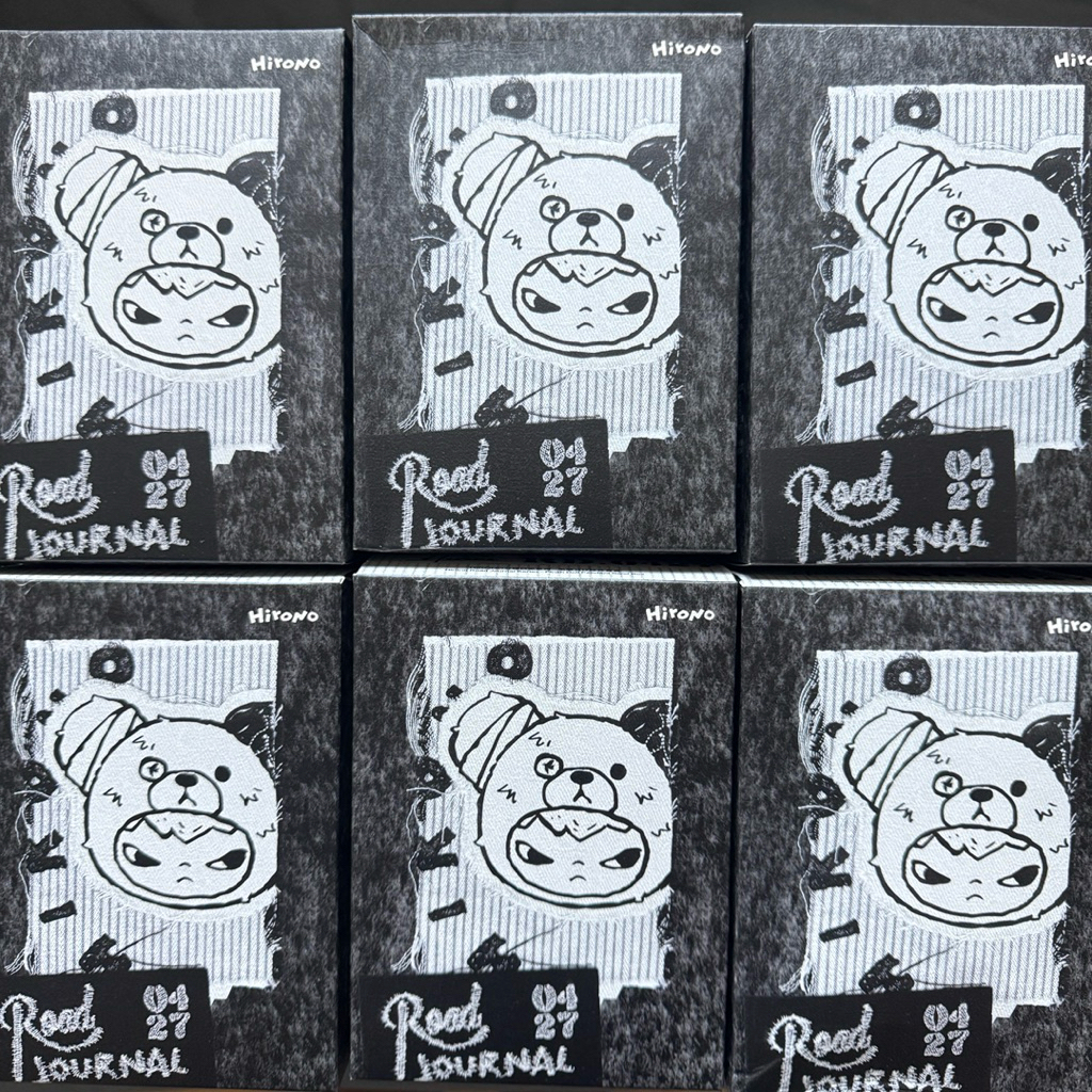 🛵พร้อมส่งด่วน พวงกุญแจ Hirono road journal แบบเช็คการ์ด