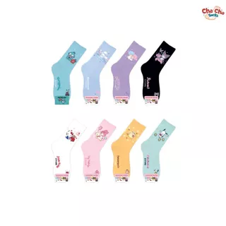 Chacha socks - ถุงเท้าซานริโอ้ Sanrio Dream Socks ถุงเท้าข้อยาว แบรนด์ kikiya นำเข้าจากเกาหลี