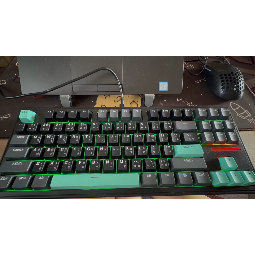 XINMENG M87 Pro Wired-Mechanical keyboard-คีย์บอร์ดทรง TKL แบบมีสาย-โครงสร้าง gasket