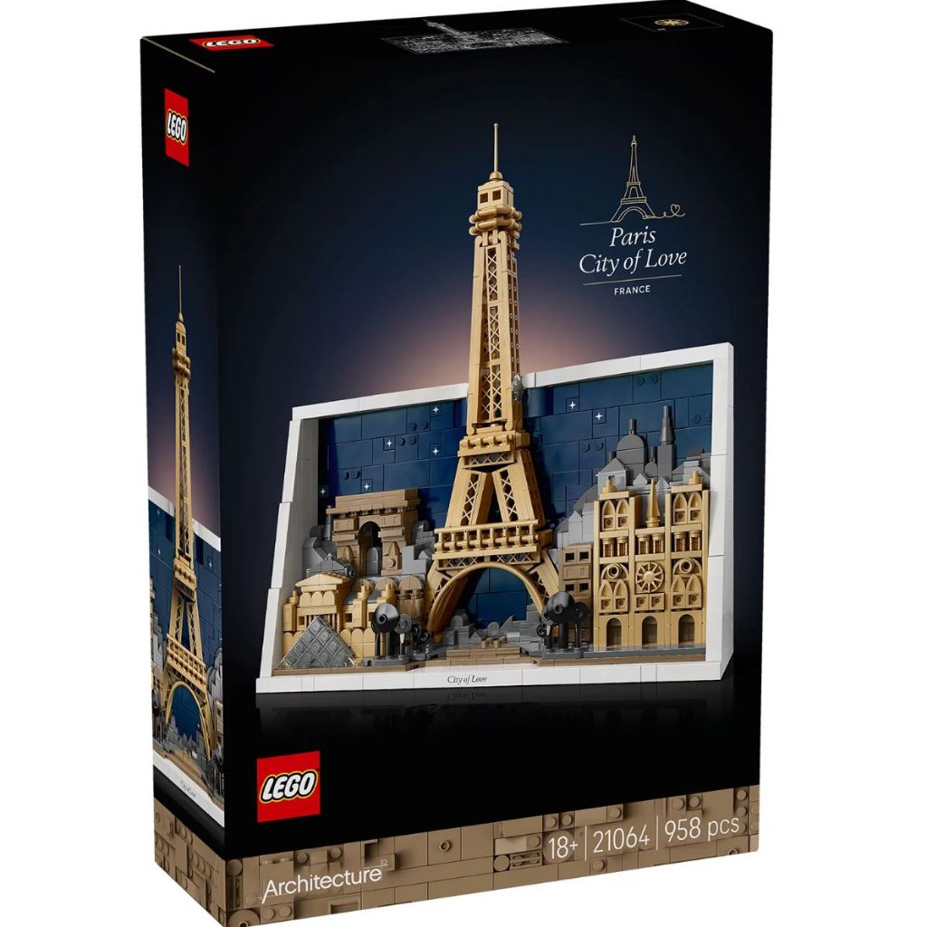 LEGO® Architecture Paris – City of Love 21064