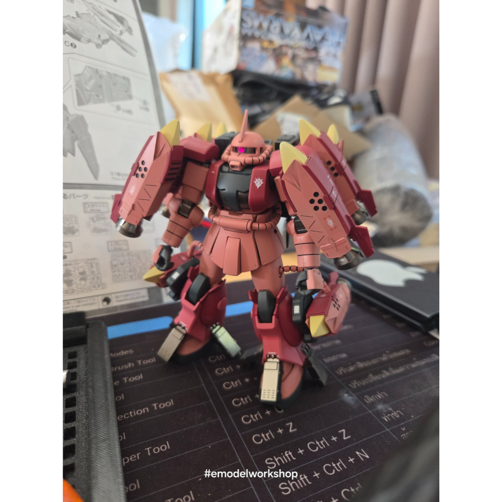 Marine Unit for Amazing Zaku Conversion Kit ชุดอัพเกรดสำหรับ Amazing zaku เป็นแบบ marine type