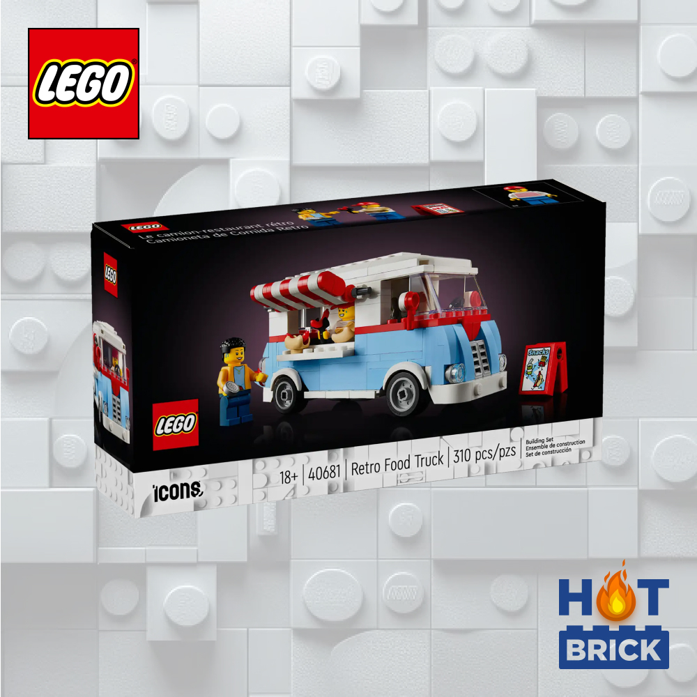 LEGO 40681 Retro Food Truck เลโก้ของแท้ พร้อมส่ง