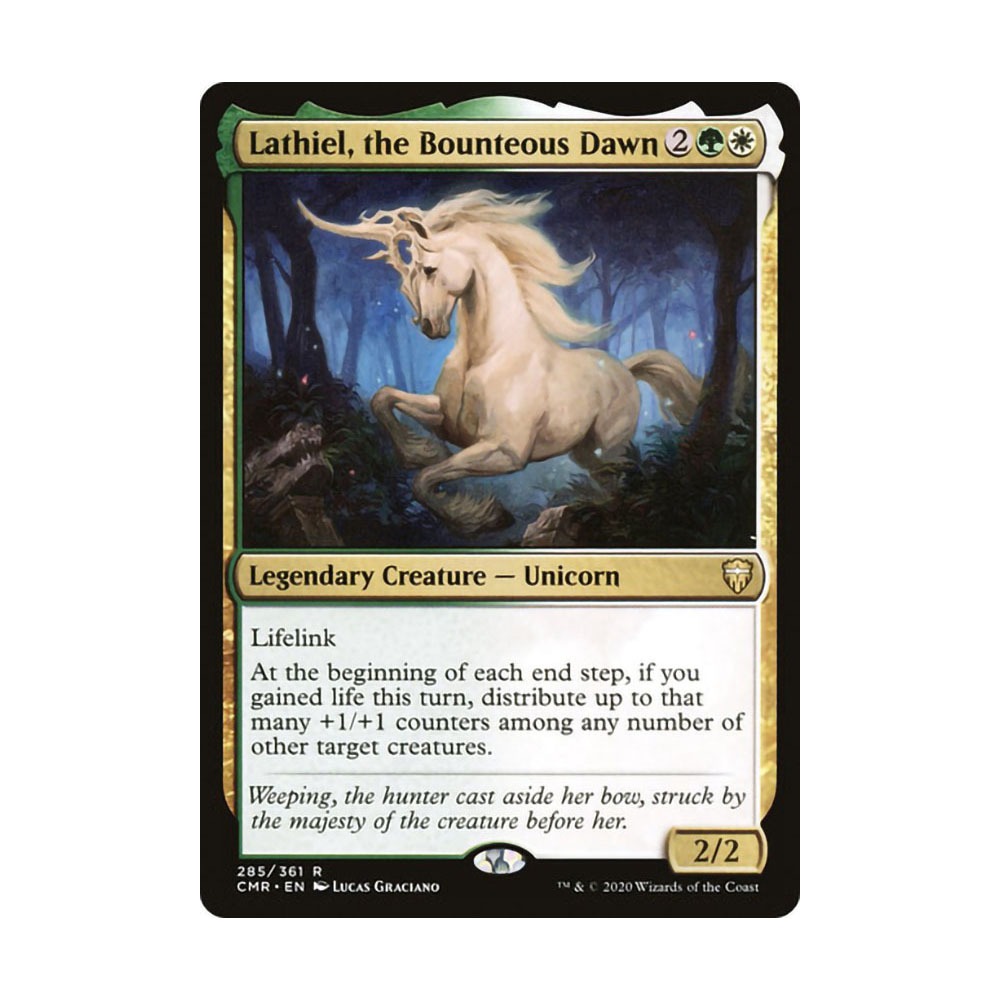 [MTG] Lathiel, the Bounteous Dawn [ฺCMR] [MULTI] [R] - Magic the Gathering SINGLES