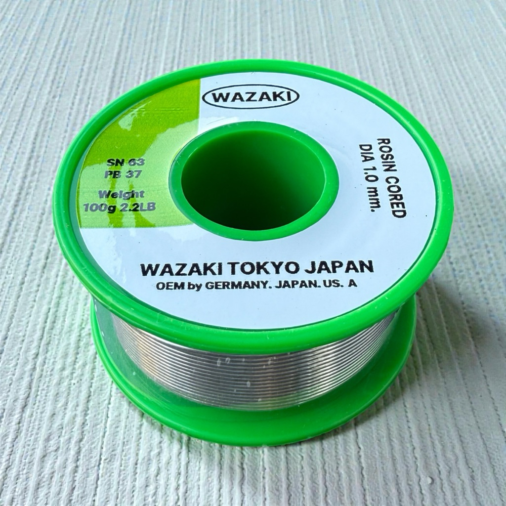 ตะกั่วบัดกรี Japan  ละลายง่ายเนื้อใส
