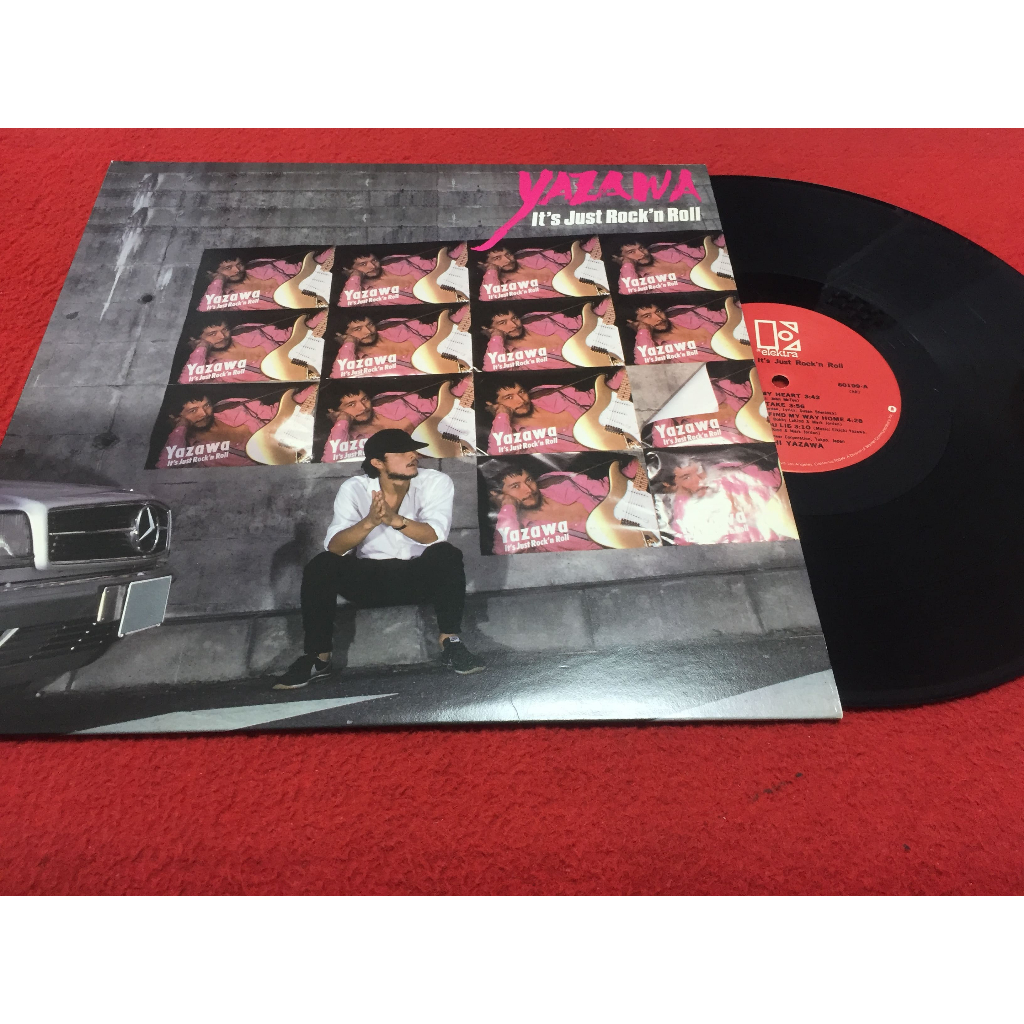 Eikichi Yazawa - YAZAWA It's Just Rock'n Roll ขนาด 12 นิ้ว LP ร้าน PinHaiMusic B70