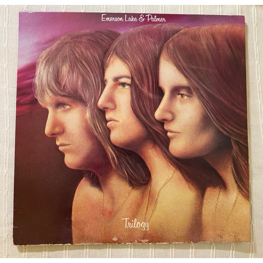 แผ่นเสียง emerson lake & palmer elp vinyl 1lp อัลบั้ม trilogy