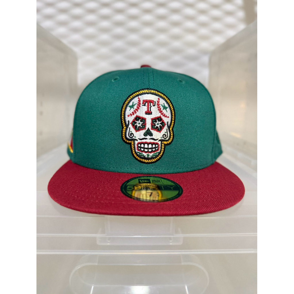 New Era Texas Rangers Cinco de Mayo 59FIFTY Size 7 3/4 = 61.5 cm