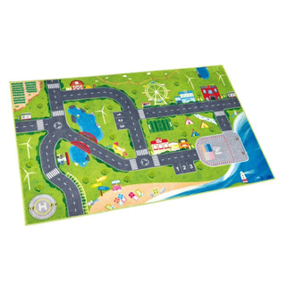 Hape - Railway Play Rug พรมรูปแมป ขนาด 1.3m 3Y+ รูปที่ 1