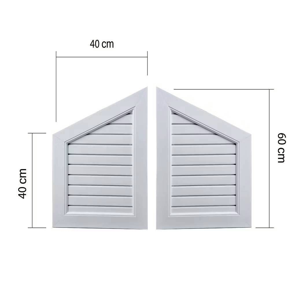 จั่วช่องลม uPVC รุ่น UV-2 - รูปที่ 4