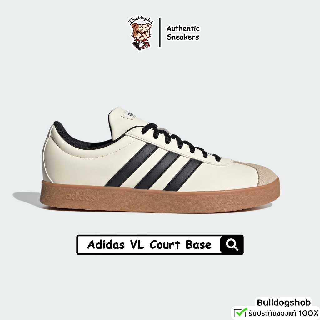 Adidas รองเท้า VL Court Base ผู้หญิง JR6912 - แท้/ป้ายไทย