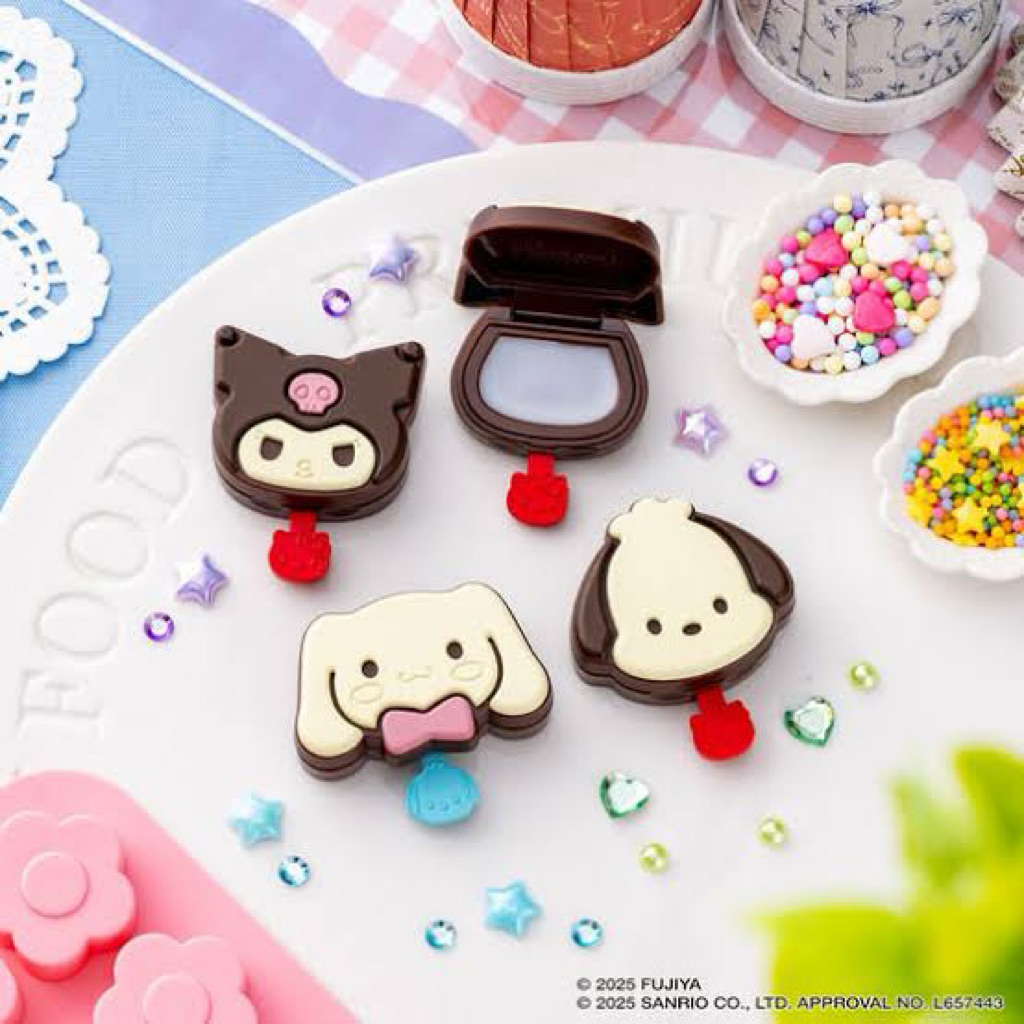 พร้อมส่ง  บาล์มบำรุงริมฝีปาก Sanrio Fujiya ตลับลายน่ารัก พร้อมพกพาสะดวก