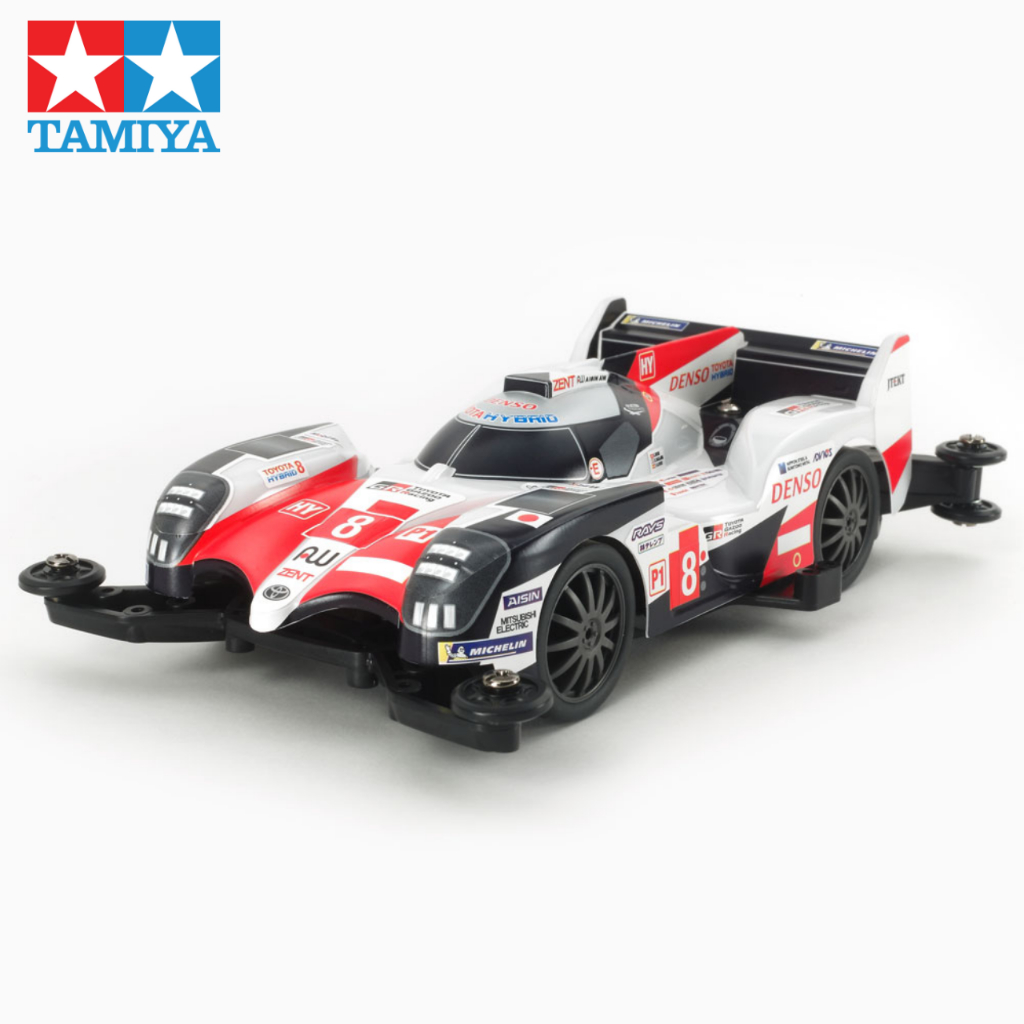 TAMIYA Mini 4WD TOYOTA GAZOO Racing TS050 HYBRID（MA CHASSIS）（POLYCARBONATE BODY）No:18652  ของแท้