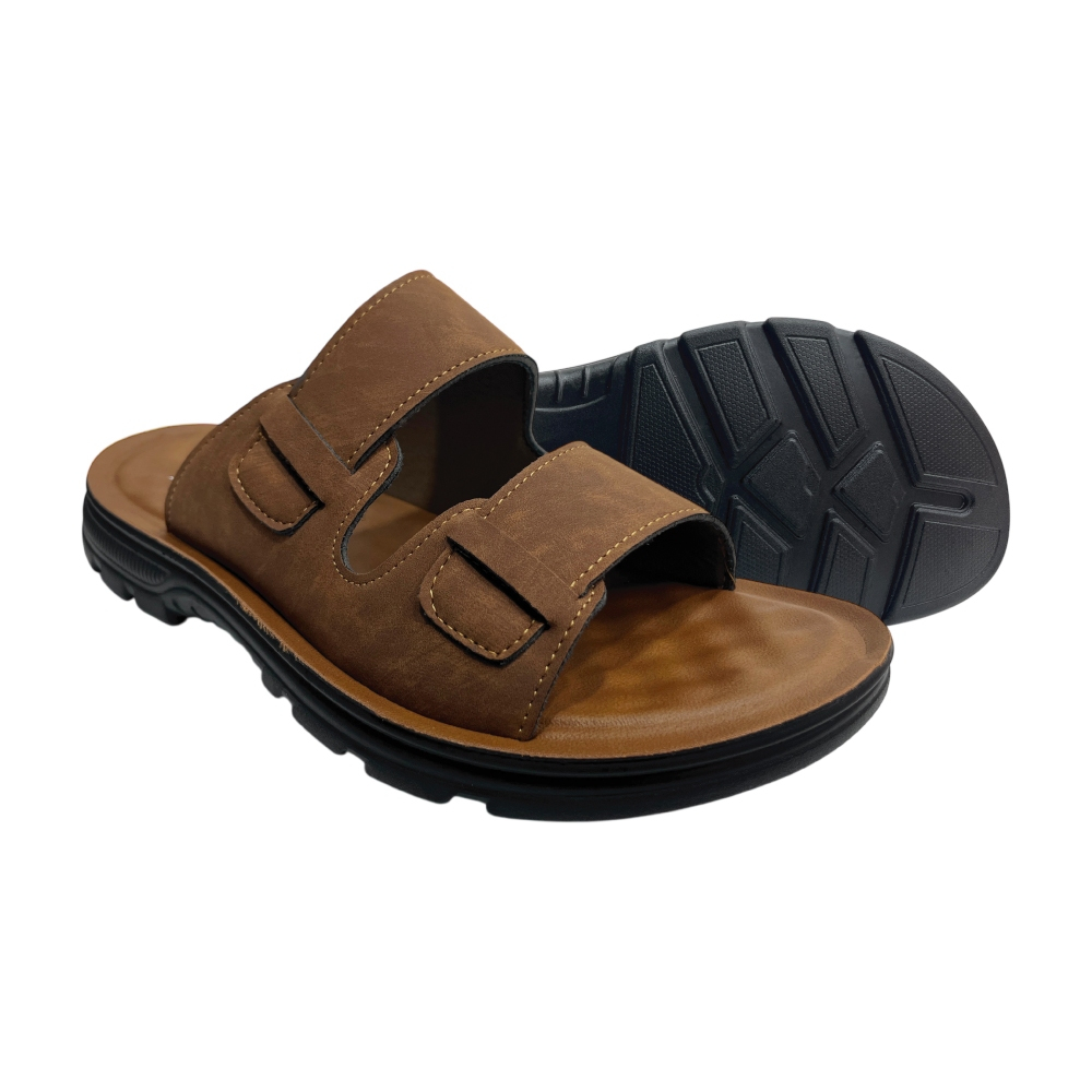 D'ARTE (ดาร์เต้) รองเท้าแตะผู้ชาย รองเท้าแตะแบบสวม D86-25764