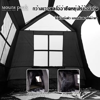 เต็นท์ Village 13 รุ่นล่าสุด มาพร้อมระบบติดตั้งอัตโนมัติ Mount peak กันน้ำและกันแดดได้ถึง 3000 มม. และรับประกัน 1 ปี
