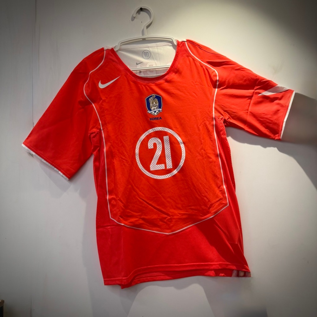 SOUTH KOREA 2004 RE ISSUE JERSEY สกรีน J S PARK 21