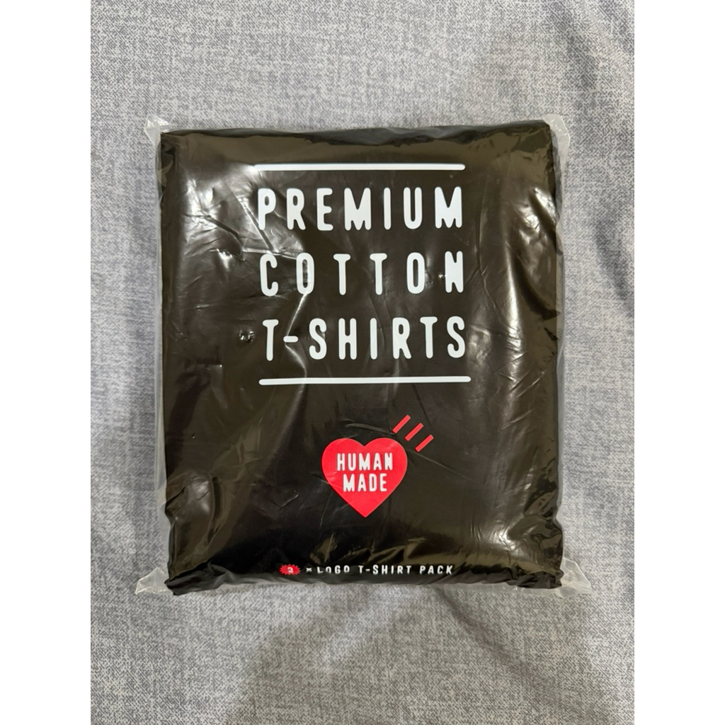 เสื้อเปล่า Human made pack 3 XL