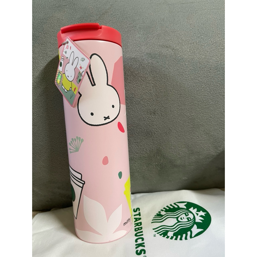 กระบอกน้ำ Starbuck X Miffy สุดคิ้วท์ (16oz)