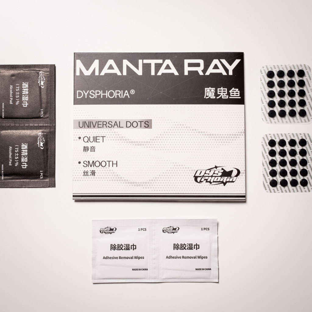 เมาส์ฟีท DYSPHORIA รุ่น Manta Ray / Jelly Fish (ออกแบบมาเพื่อแผ่นรองเมาส์กระจก) - รูปที่ 6