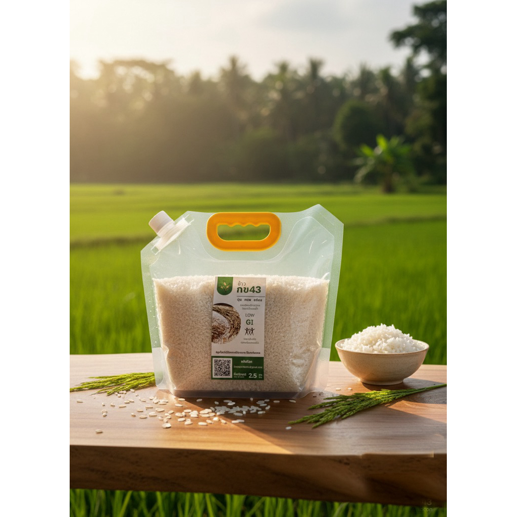 ข้าว กข43 ข้าวเพื่อสุขภาพ
