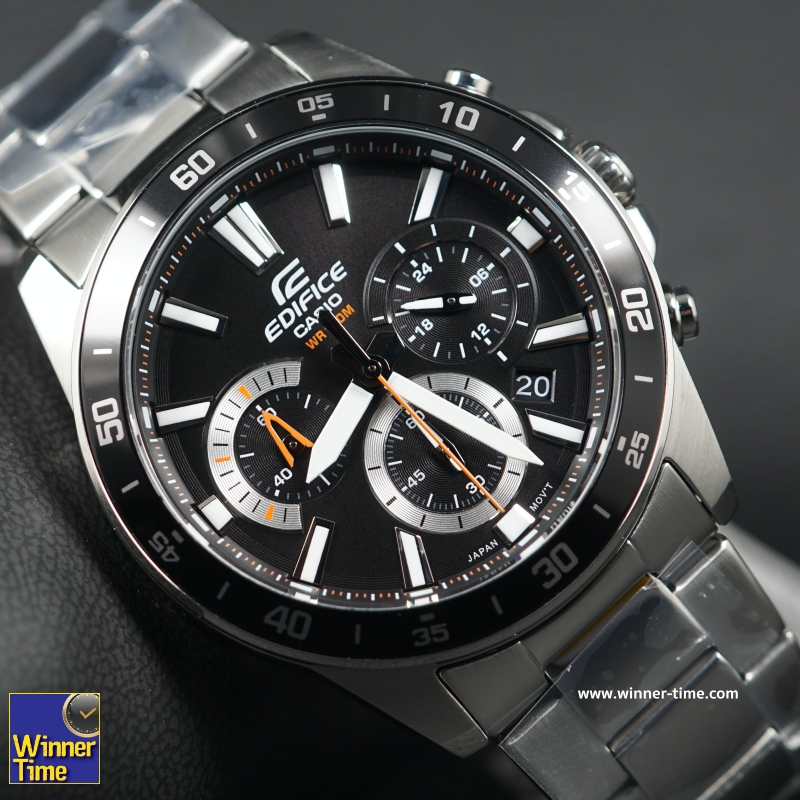 นาฬิกาCASIO EDIFICE CHRONOGRAPH รุ่น EFV-570D-1AV,EFV-570D-1A,EFV-570D-1