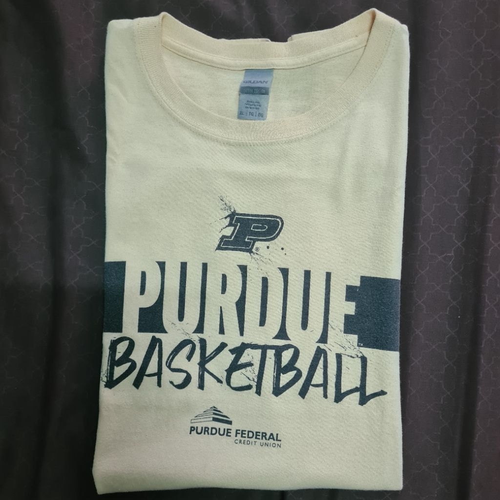 Gildan(Ultra Cotton)​ Purdue Boilermakers basketball team เสื้อ​บาสเกตบอล​ gildan(Ultra Cotton)​