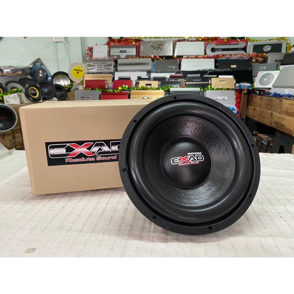 ลำโพงซับ EXAD รุ่น WHOLESALE 12” โครงหล่อ2ก้อน 180OZ. 1000W ราคาข้างละ