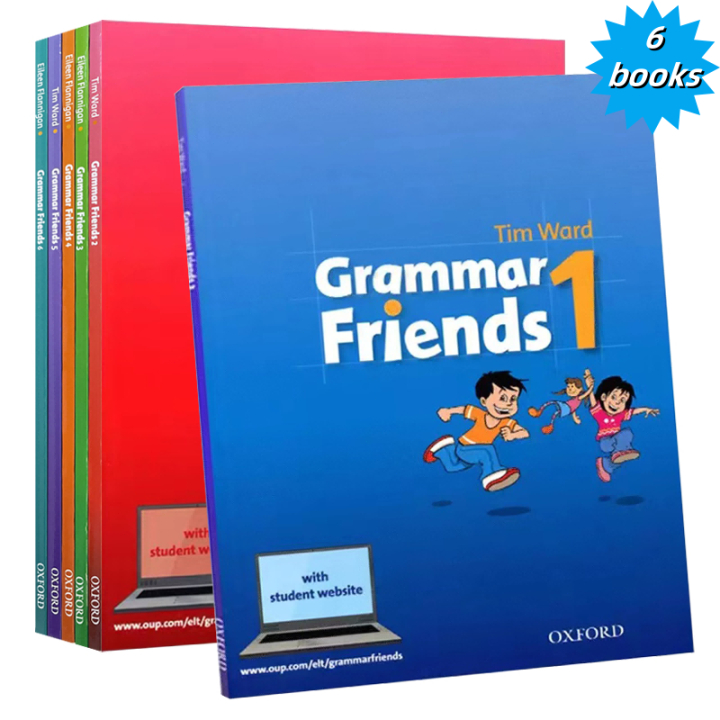 Oxford Grammar Friends1-6 Grammar for Friends Cambridge Children's English Exam Grammar Study Book