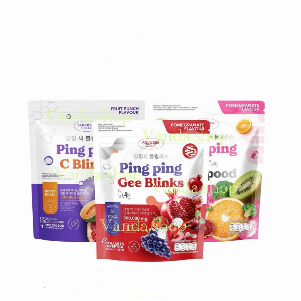 Ping Ping C Blinks & Gee Blinks fiber Poodpood ปิ้งปิ้ง ซีบลิ้งค์ Foundercolly ไฟเบอร์ปู้ดปู้ด