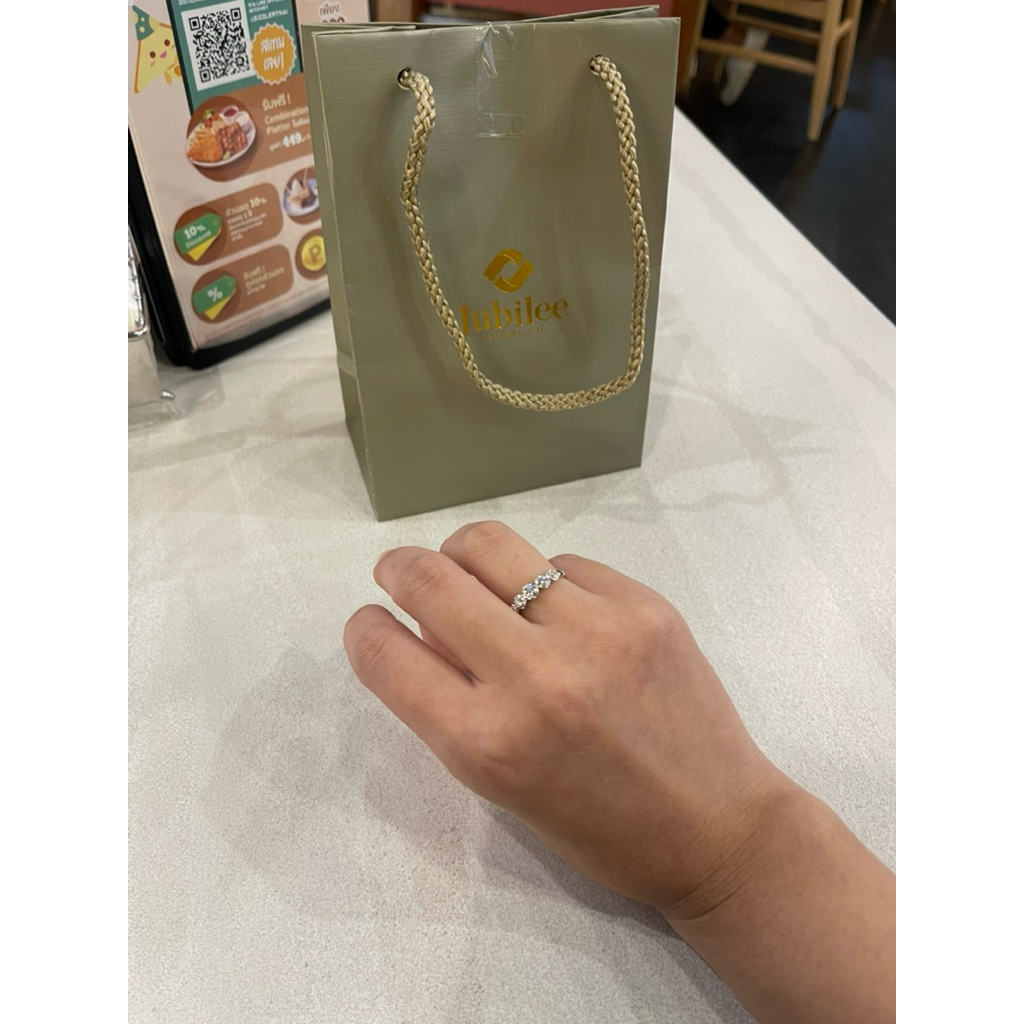 แหวนเพชรมือสอง แหวน jubilee