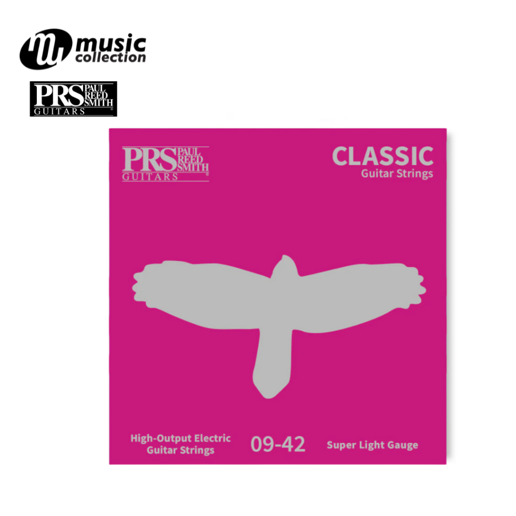 สายกีตาร์ไฟฟ้า PRS Classic Super Light Guitar Strings 9-42
