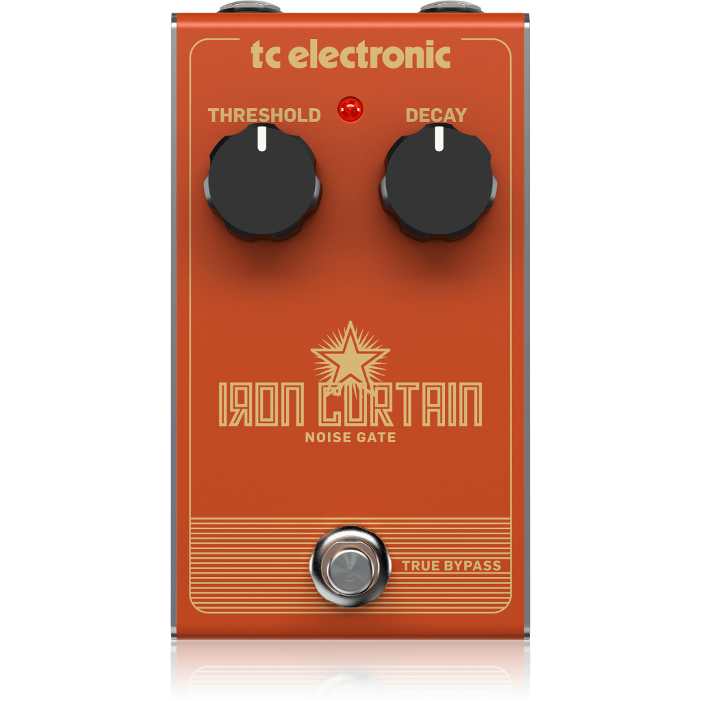 เอฟเฟคกีตาร์ไฟฟ้า TC ELETRONIC #IRON CURTAIN NOISE GATE Ultra Fast and Efficient Noise Gate with 2-K