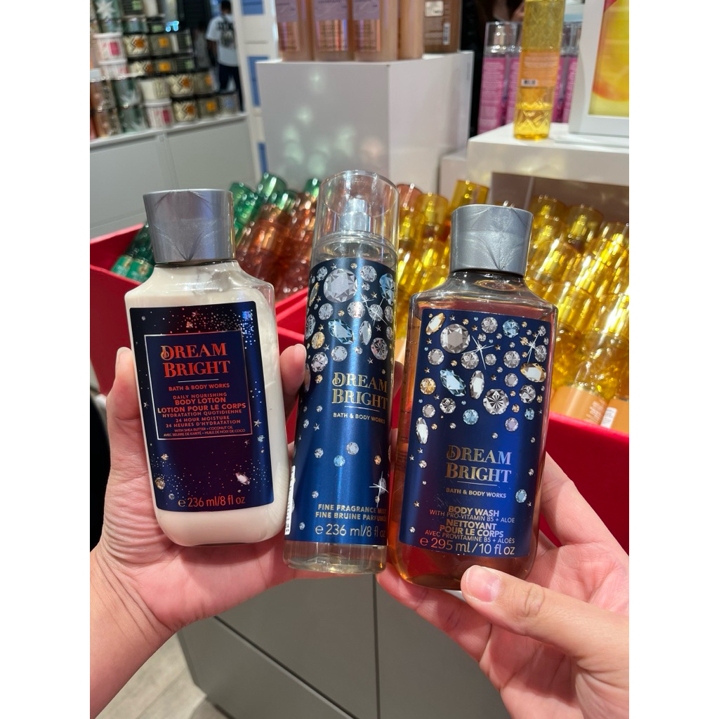 (ฉลากไทย มีถุงช็อป) Dream bright BATH & BODY WORK ขนาด 236 ml.