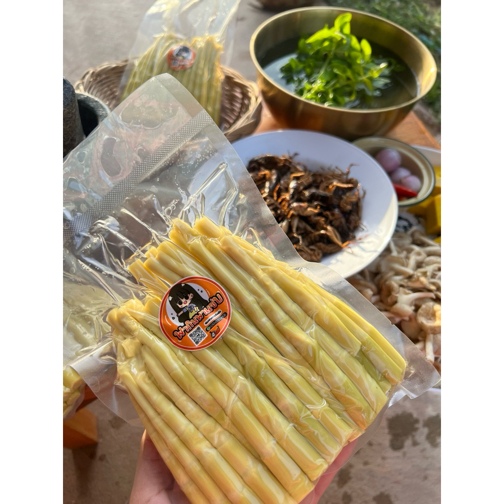 แขนงหน่อไม้พร้อมข้ออ่อนคัดเกรด สุกพร้อมทาน 380กรัม