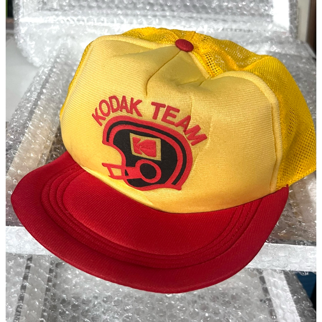 หมวกKodak  คากล่องเก่างานสะสม