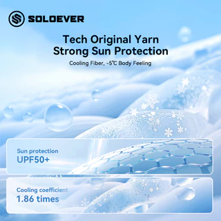 【TH การส่งสินค้า】SOLOEVER Face Marsk UPF50+ มาส์กกันแดด ผ้าละเอียด กันแดด กันแสง ใส่ได้ทั้งชายและหญิง Vacation