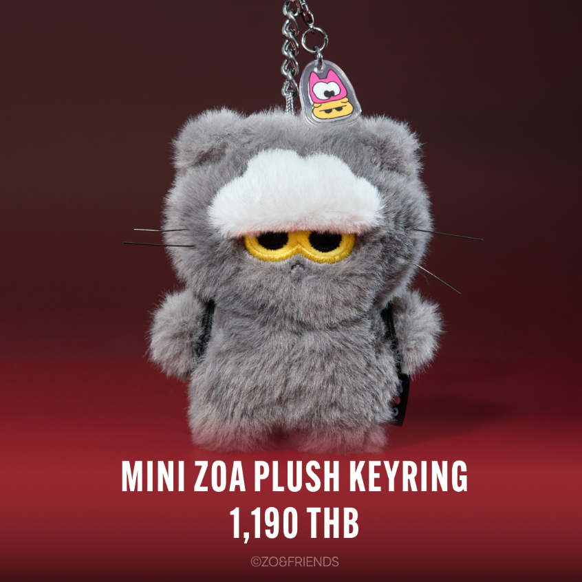 SEOULR | [ZO&FRIENDS] MINI PLUSH KEYRING