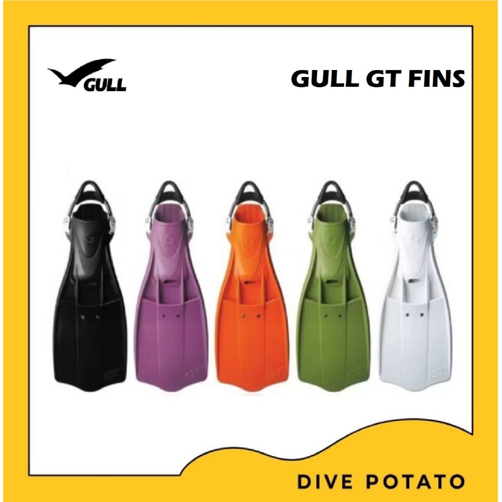 GT FIN ฟินส์ดำน้ำประสิทธิภาพสูงจากแบรนด์ GULL
