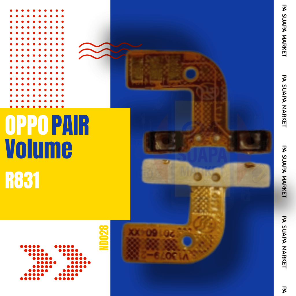 Piar เพิ่ม ลดเสียงVolume OPPO R831
