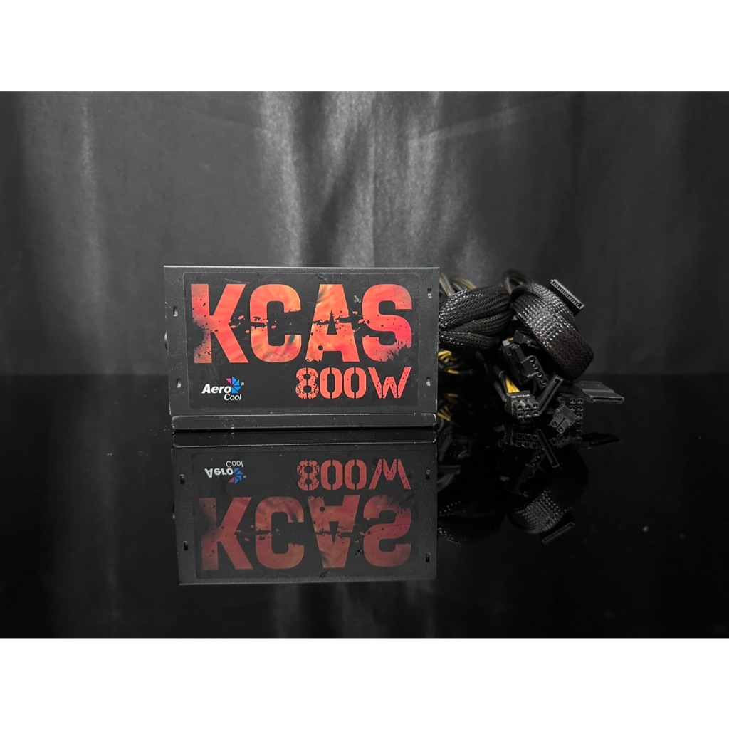 เพาเวอร์ซัพพลาย(power supply) aerocool KCAS 800  (800w 80+ bronze)