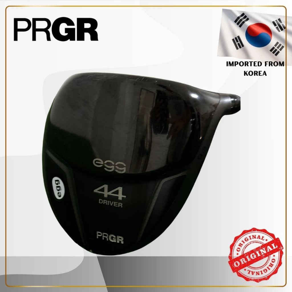 ไดร์เวอร์ PRGR Egg 44   - for Man Shaft  original สภาพ : 85%⛳· Dokkaebi golf
