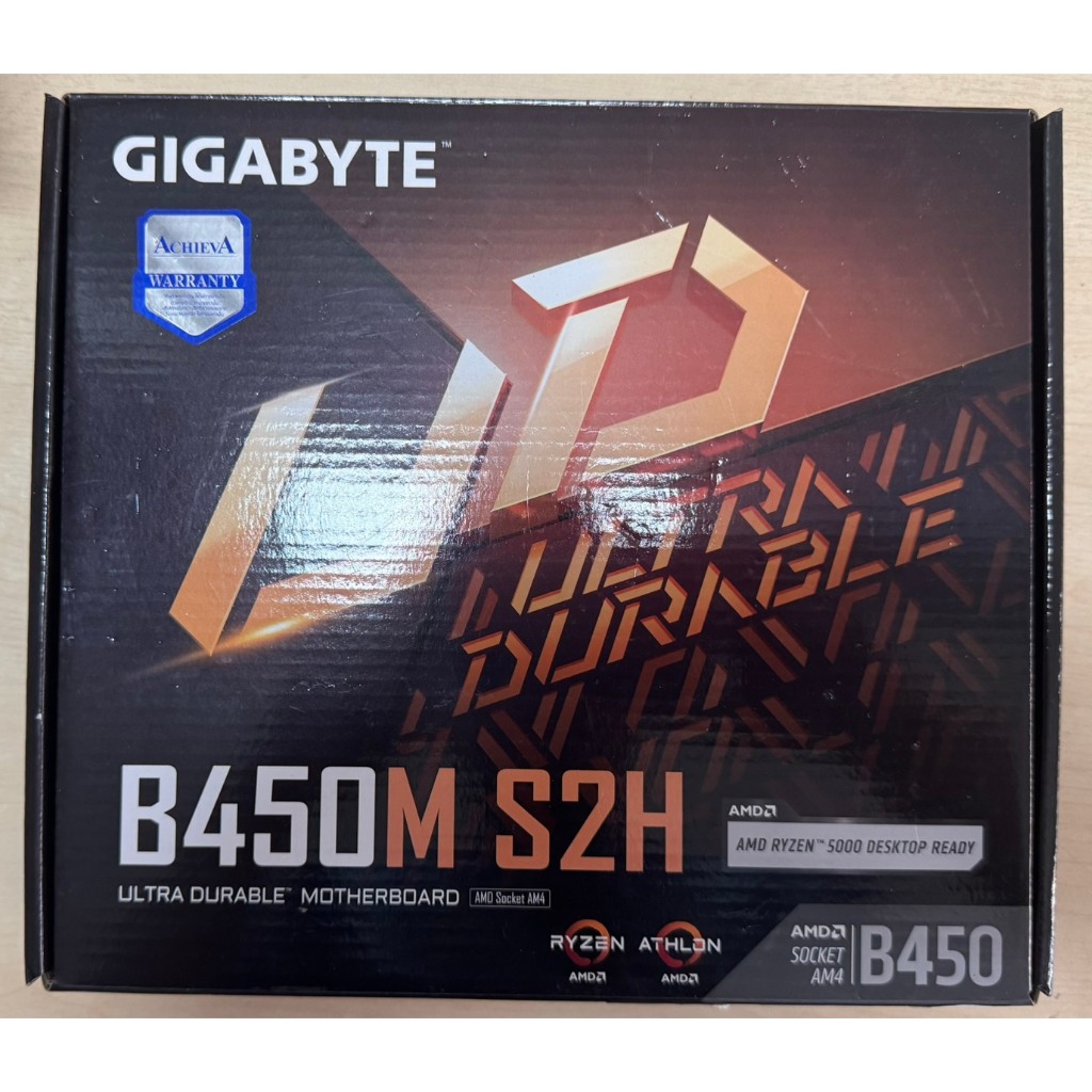 GIGABYTE B450M S2H DDR4 (มือสอง)