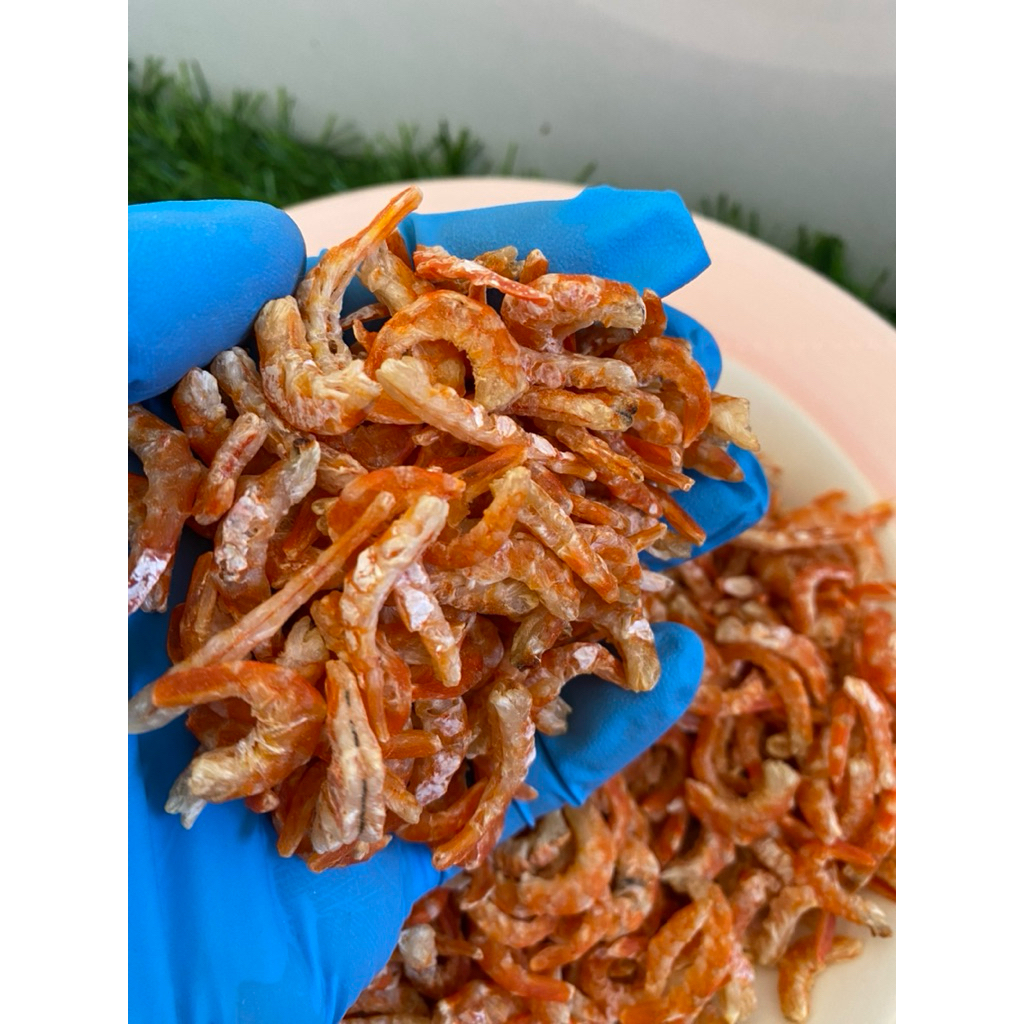 กุ้งธรรมชาติตากแห้ง 🦐กุ้งแห้งจันทบุรี ขนาดเล็กแต่ไม่เล็ก หาซื้อยาก กรอบ จืดไม่เค็ม