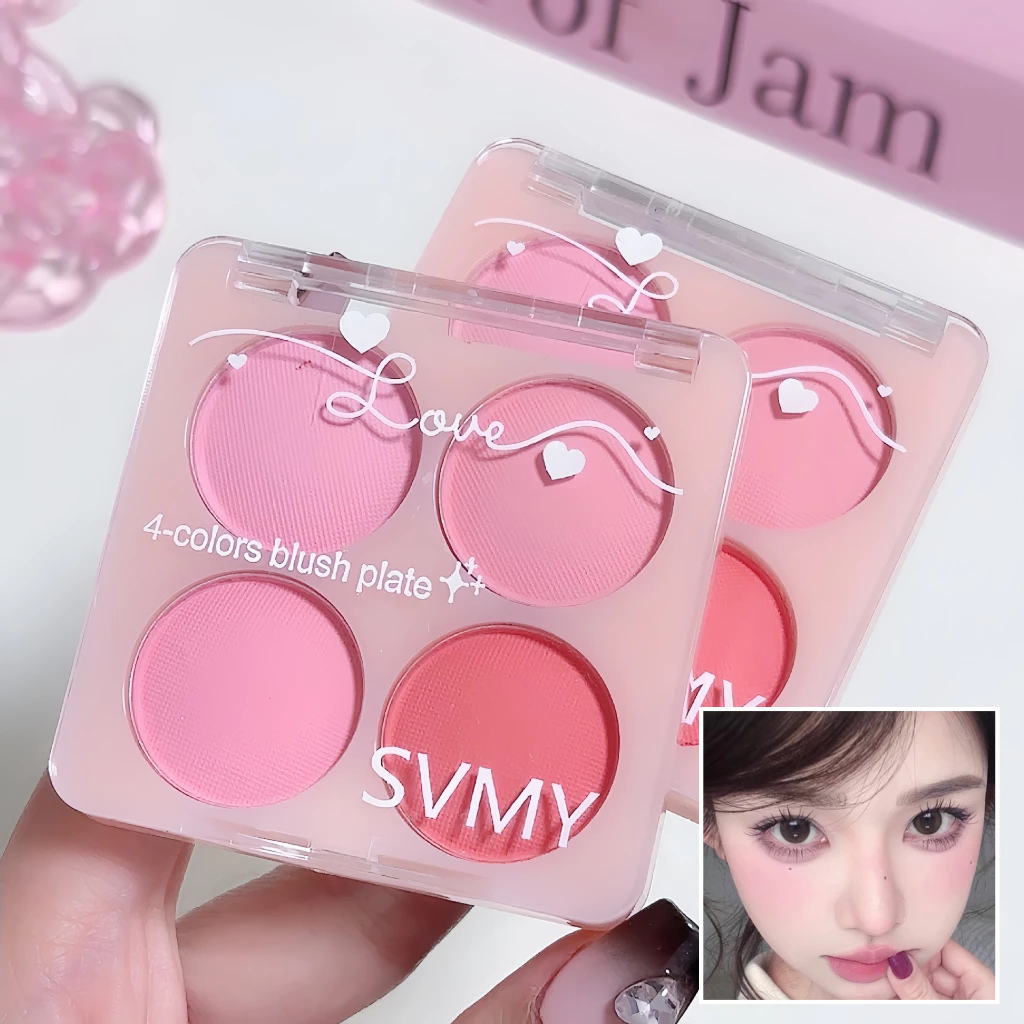 YOTAI บลัชออน 4 สีเนื้อฝุ่น ไล่โทนสวย เม็ดสีชัด ติดทน thumbnail 4