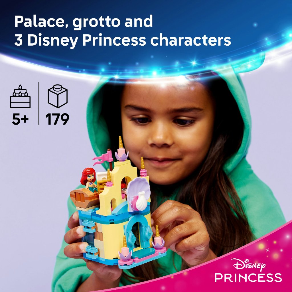 LEGO Disney Princess ‏43285 قصر آرييل الصغير (179 قطعة) — صورة 5