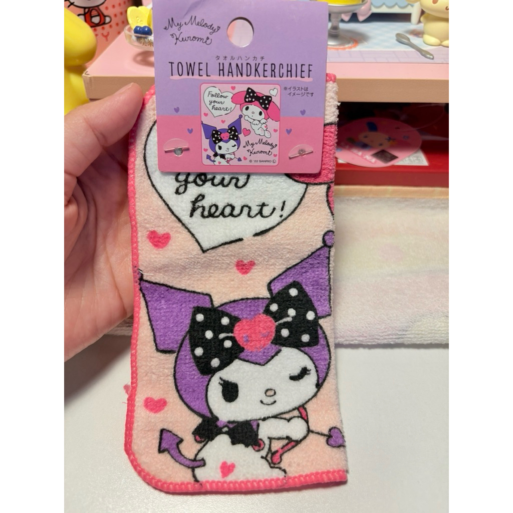 ผ้าเช็ดหน้า sanrioใหม่มือ1