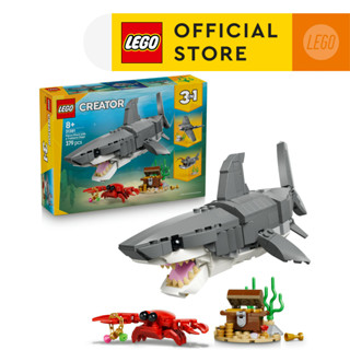 LEGO Creator 3 in 1 31381 Fierce Shark with a Treasure Chest…