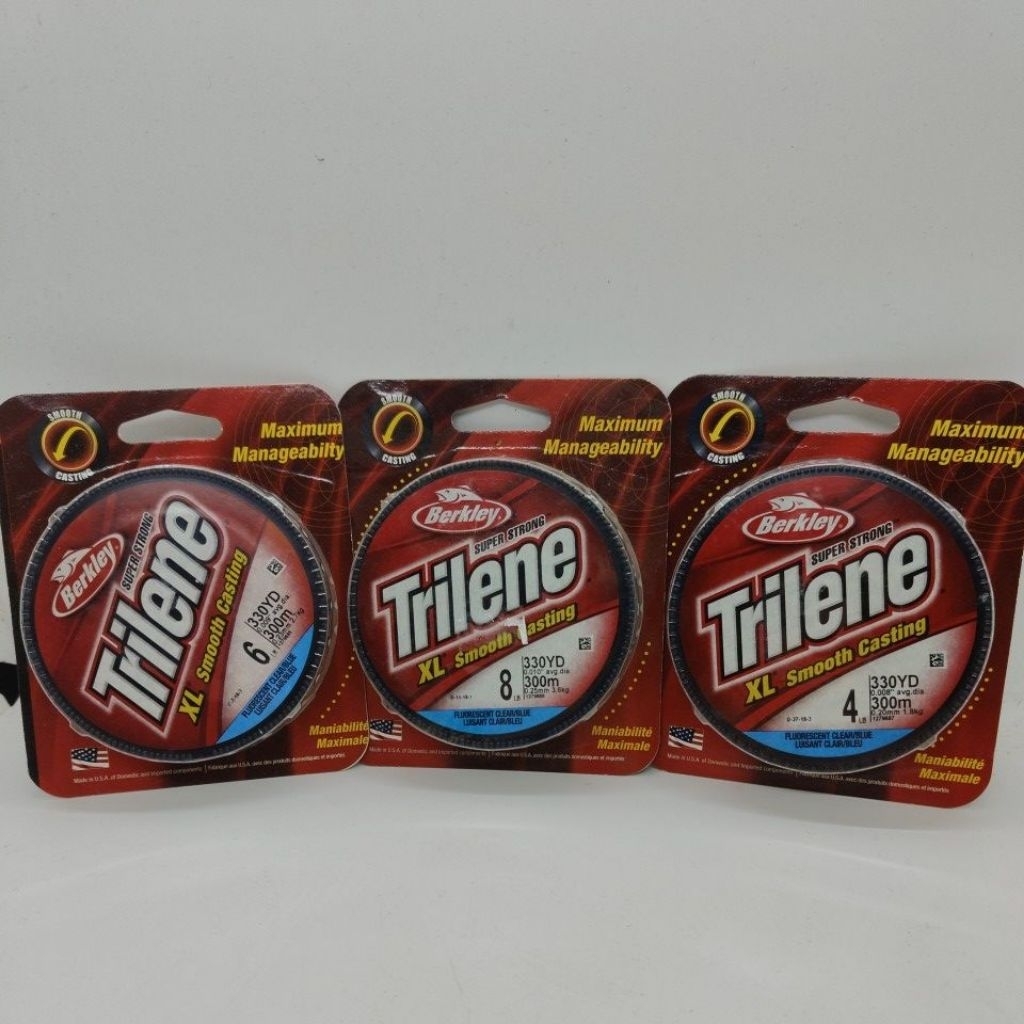 สายแท้สายเอ็น เอ็นตกปลา US Berkley Trilrne xe โคตรเหนียว