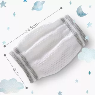 👶 BabyBua สนับเข่าเด็ก ถุงเข่า มีฟองน้ำหนานุ่มมาก ยืดหยุ่นดี กันกระแทก กันลื่น กันเสียดสี ช่วงหัดคลาน หัดเดิน